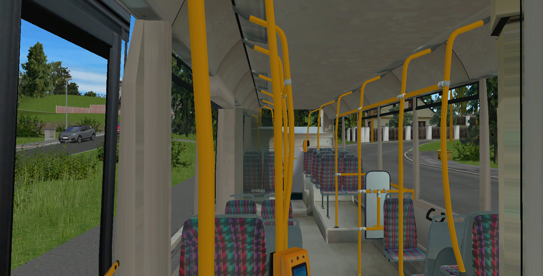 Interiér trolejbusov 24 Tr Citybus